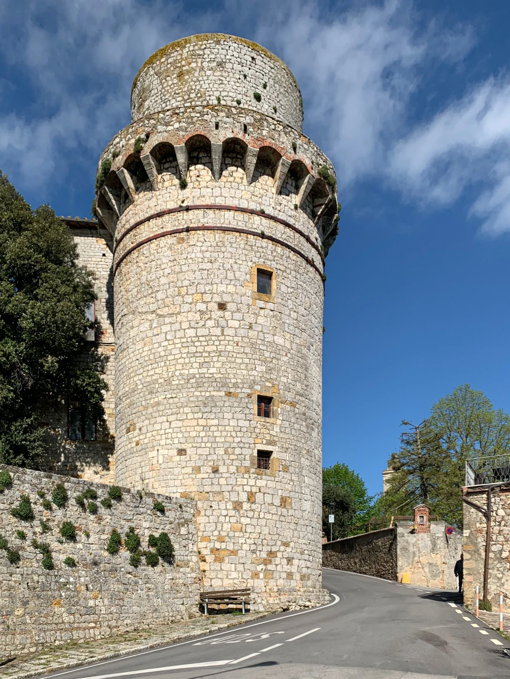Castle in Historic Village Trequanda, Tuscany, Italia
